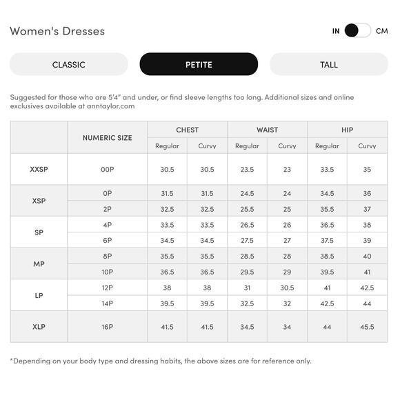 Ann Taylor Blue Floral Mock Neck Shift Dress 3/4 Sleeve Petite 2 - Picture 9 of 9